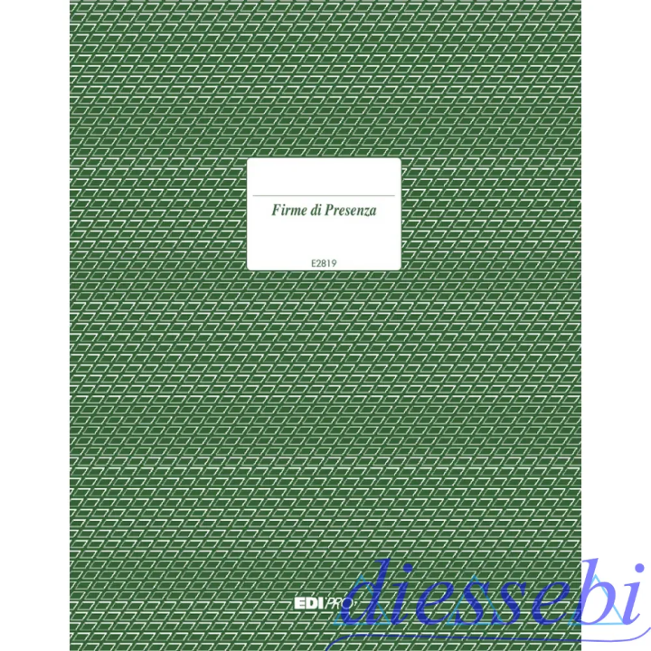 Registro Firme di Presenza A4 96 pagine EdiPro