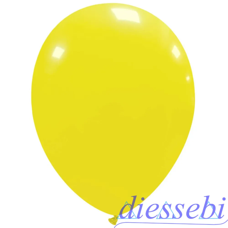 Palloncino Lattice 12'' Pastello Giallo