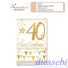 Biglietto Compleanno 40 Anni