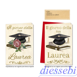 Biglietto Laurea Il Giorno della Tua Laurea