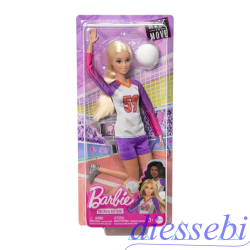 Barbie Sport Pallavolista Snodabile Mattel