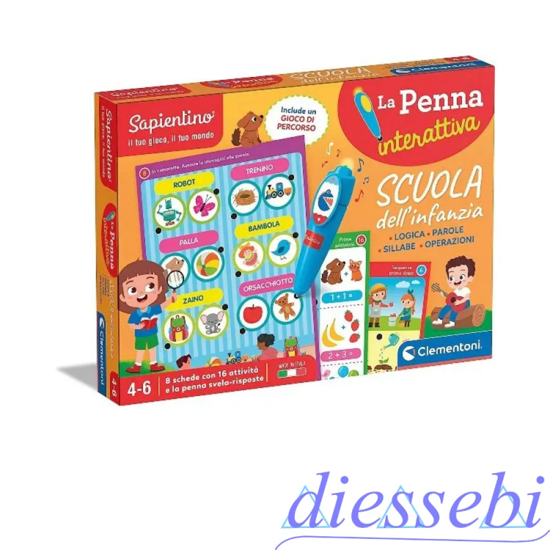 Sapientino Penna Interattiva Scuola Infanzia 4-6 Anni