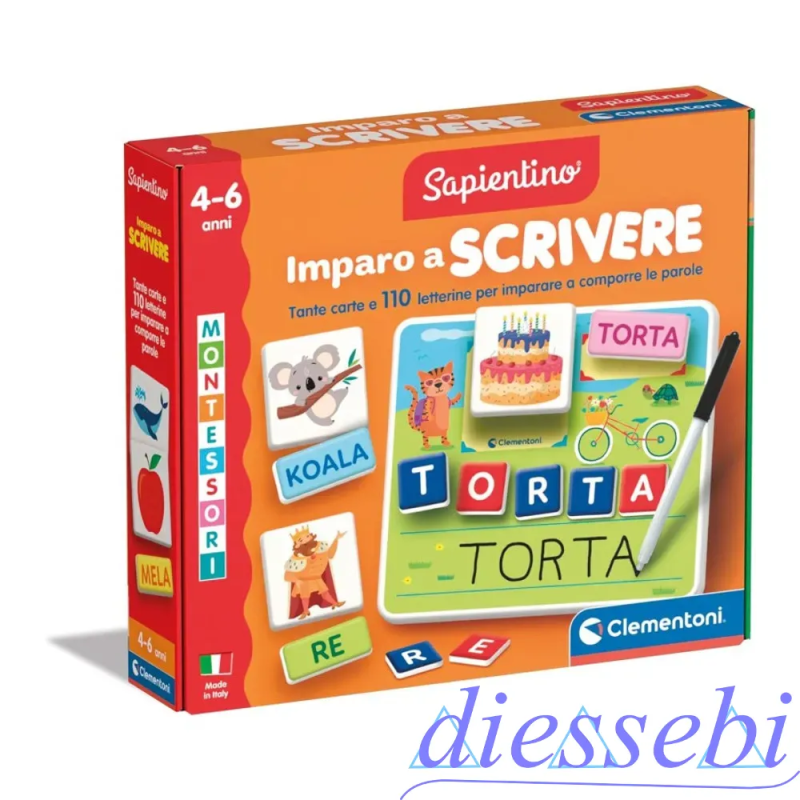 Sapientino Imparo a Scrivere 4-6 Anni Clementoni
