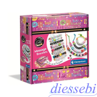 Crazy Chic Message Bracelets Clementoni