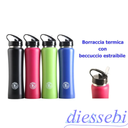 Borraccia Termica Sport 500ml Alluminio