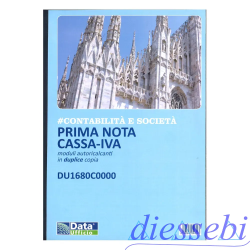 Blocco Prima Nota Cassa IVA A4 2cp Data Ufficio