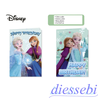 Biglietto Compleanno Frozen