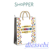Shopper Pois Oro L
