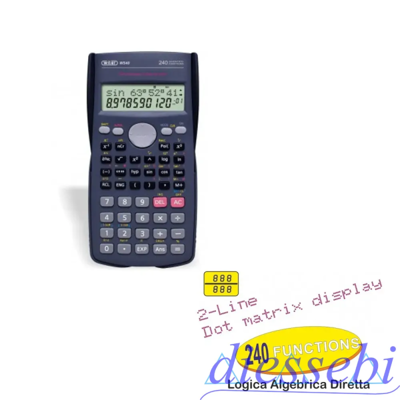 Calcolatrice Scientifica W540 Wiler