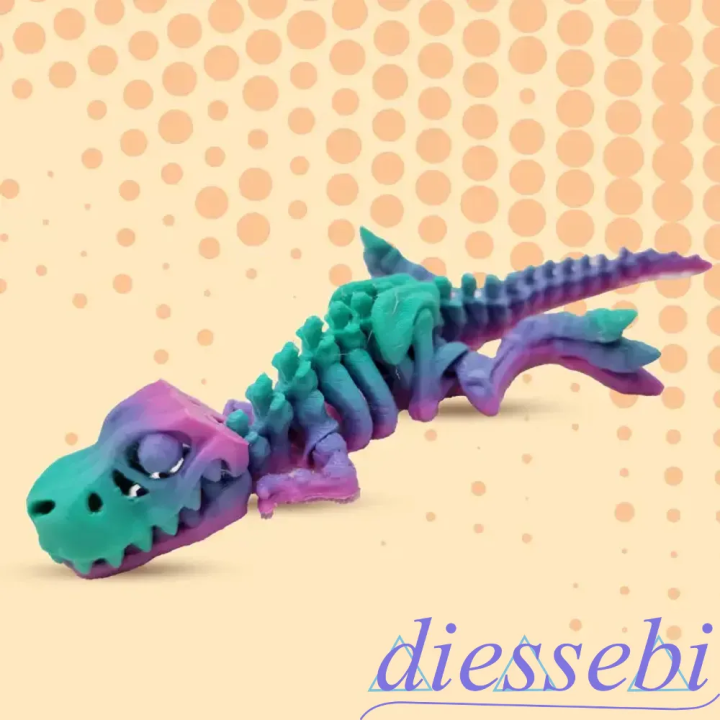 Dinosauro 3D Multicolor
