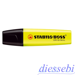 Evidenziatore Stabilo Boss Fluo Giallo