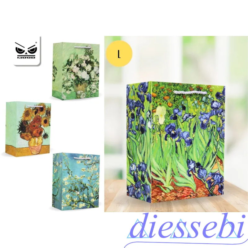 Shopper Quadro Fiori L