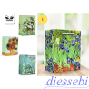 Shopper Quadro Fiori L