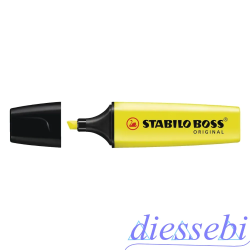 Evidenziatore Stabilo Boss Fluo Giallo