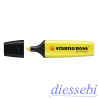 Evidenziatore Stabilo Boss Fluo Giallo