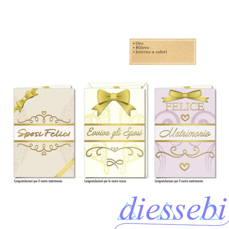 Biglietto Matrimonio Pastel Cromo
