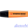 Evidenziatore Stabilo Boss Fluo Arancione