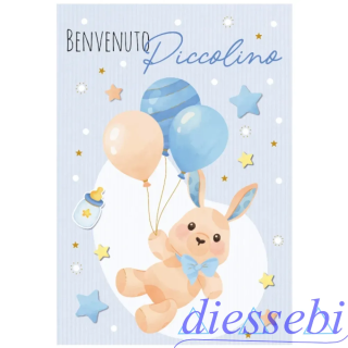 Biglietto Nascita Lu