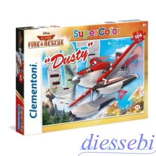 Puzzle Planes Dusty Supercolor Clementoni