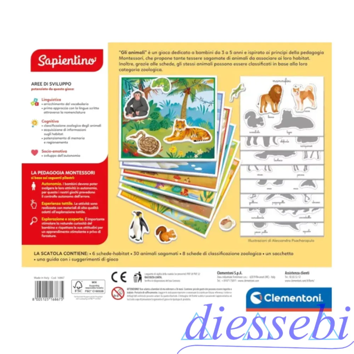 Sapientino gli Animali Clementoni