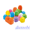Sacca Costruzioni 40 Pezzi Soft Blocks Baby Clemmy Clementoni