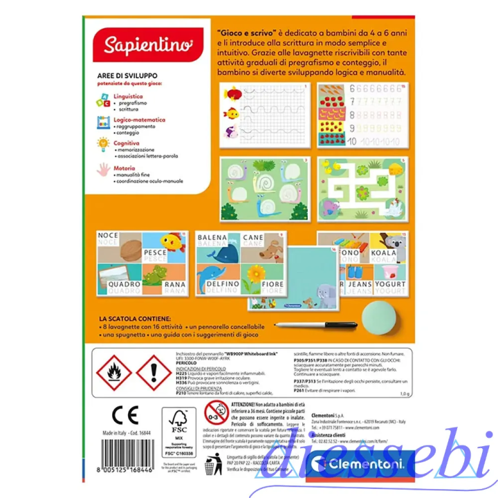 Sapientino Gioco e Scrivo Clementoni