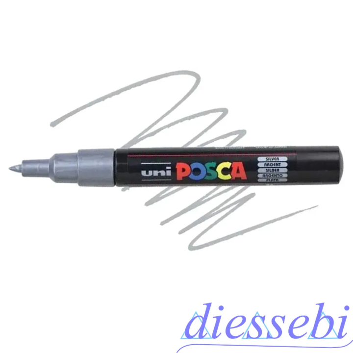 Uni Posca Pen Argento