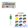 Confezione 12 Colori a Olio 12ml Wiler