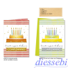 Biglietto Compleanno Torte e Candeline