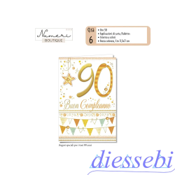 Biglietto Compleanno 90 Anni