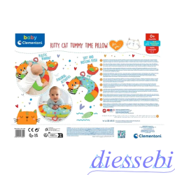 Kitti Cat Tummy Time Pillow Clementoni