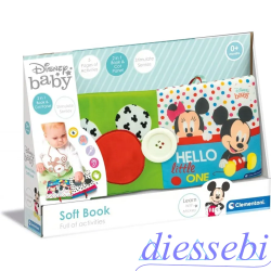 Soft Book Disney Baby Clementoni
