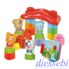 Costruzioni Morbidi Baby Happy Farm Soft Clemmy Clementoni
