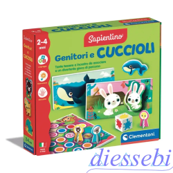 Genitori e Cuccioli Sapientino Clementoni