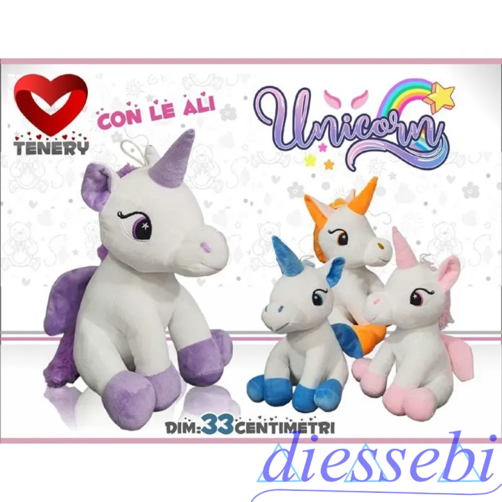 Peluche Unicorno 33cm