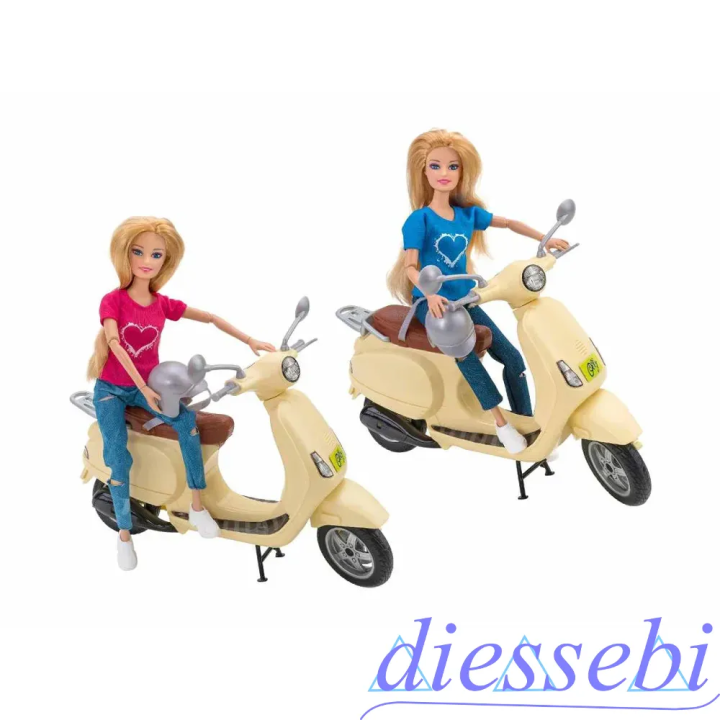 Bambola Fashion con Scooter