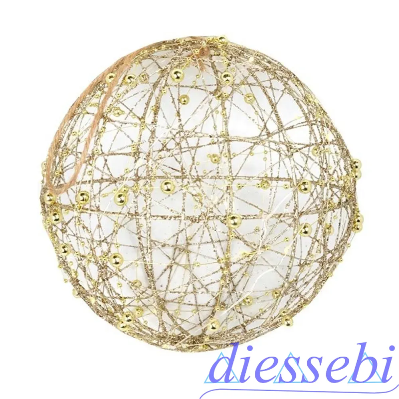 Sfera Natalizia 20cm con Luce
