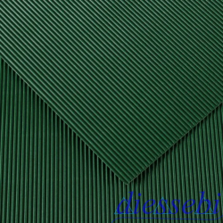 Cartoncino Ondulato Verde Scuro