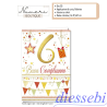 Biglietto Compleanno 6 Anni