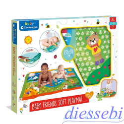 Tappetino Baby Friends Soft Playmat Baby Clementoni