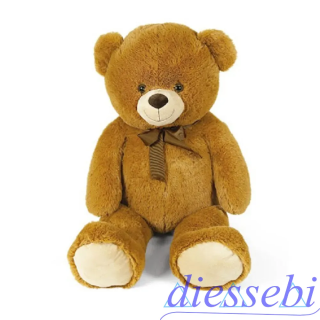 Peluche Orso Marrone con Fiocco 80cm