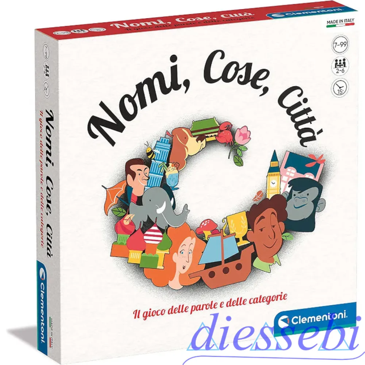 Nomi Cose Città Clementoni