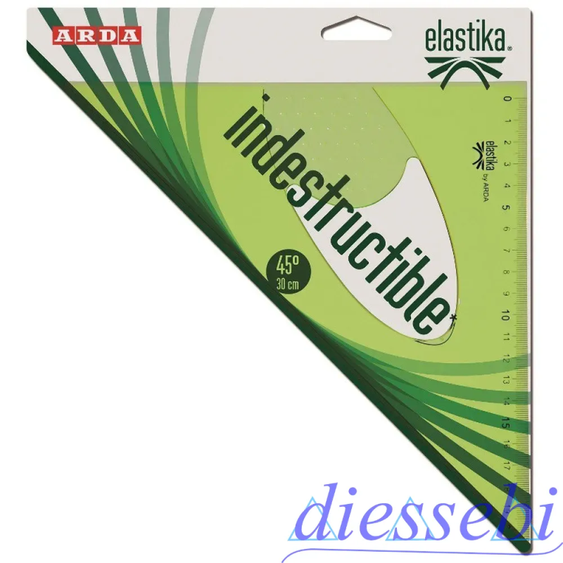 Squadra 45° 30 cm Elastika Arda