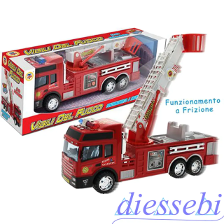 Camion Vigili del Fuoco Funzionamento a Frizione Teorema - Camion Pompieri Friz