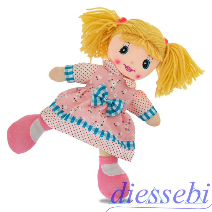 Bambola di Pezza Floreale 30cm