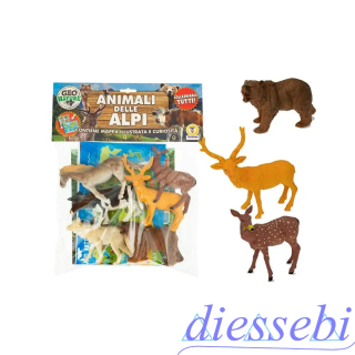 Busta Animali della Alpi 6 Pezzi