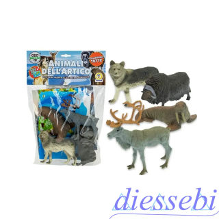 Busta Animali dell'Artico 5 Pezzi