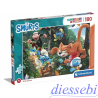 Puzzle Maxi I Puffi 180 Pezzi Clementoni