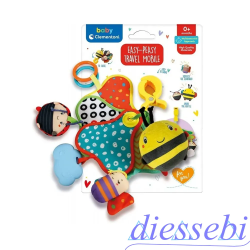 Giostrina da Viaggio per Culla Baby Clementoni
