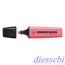 Evidenziatore Stabilo Boss Pastel Fior di Ciliegio